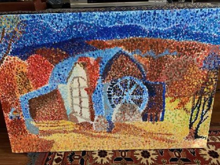 A barn in the country